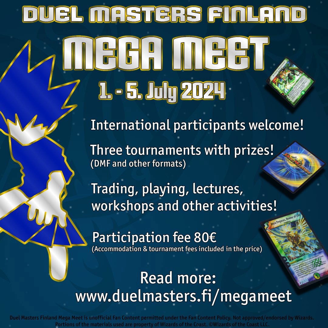 Duel Masters Finland tweet media