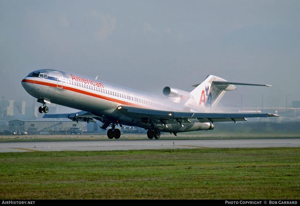 American Airlines 
Boeing 727-223 N867AA
MIA/KMIA Miami International Airport
December 1983
Photo credit Bob Garrard 
#AvGeek #Aviation #Airline #AvGeeks
#Boeing #B727 #AmericanAirlines #AAL #MIA #Miami @iflymia