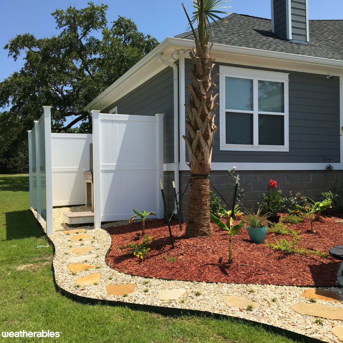 You deserve a beautiful fence for your home! 🏡

Beautiful fencing and exceptional customer service are in our DNA.
Give us a call at (888)-743-3673 to find out what makes us different!
weatherables.com