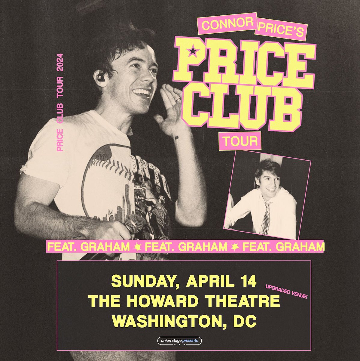 Tonight at The Howard Theatre! Connor Price *SOLD OUT* Doors 7PM | Show 8PM