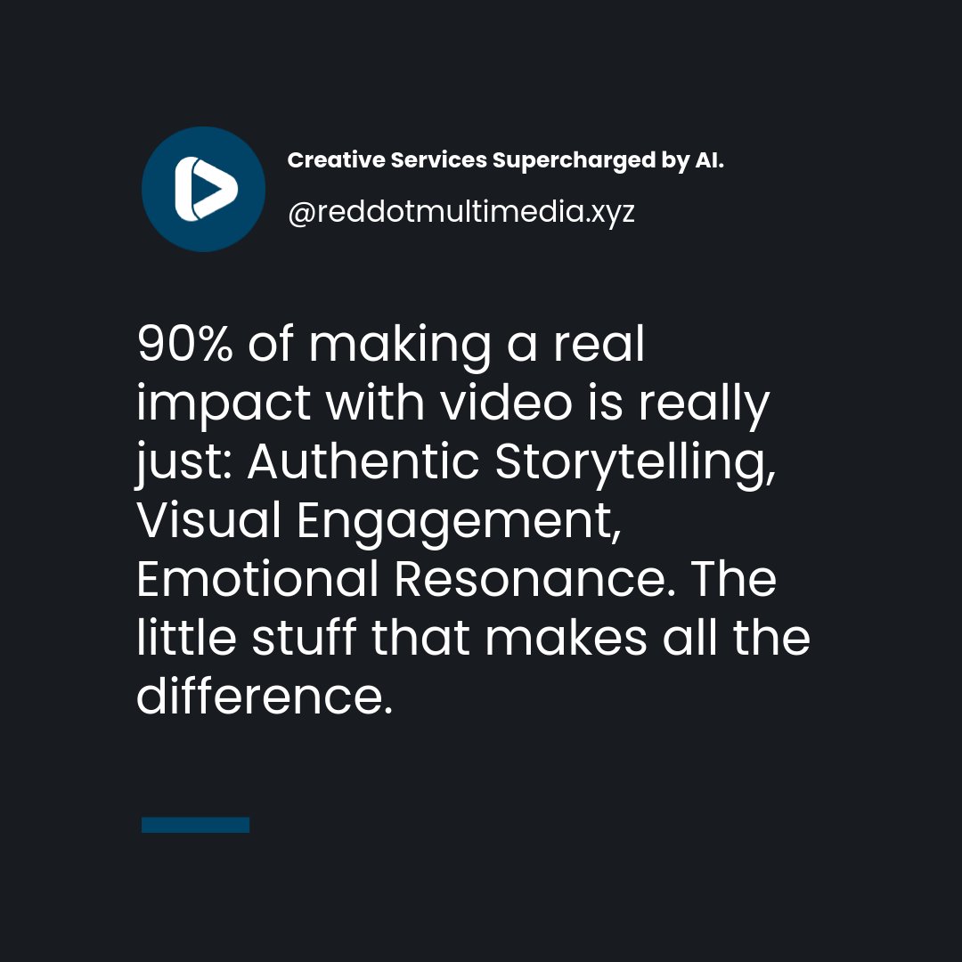 Telling your tale with heart 💖, catching eyes with stunning visuals 👀, and hitting the feels 🎯 can transform viewers into true fans. 🌟 Let's create magic together! #VisualStorytelling #BrandEngagement #RedDotMultimedia #fortmyersflorida #capecoralflorida #naplesflorida