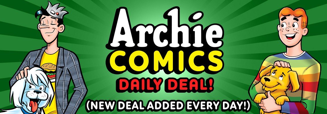 If you aren't checking out our ever-changing #DailyDeal, you are missing out on great savings and plenty of fun! store.archiecomics.com/collections/fl…