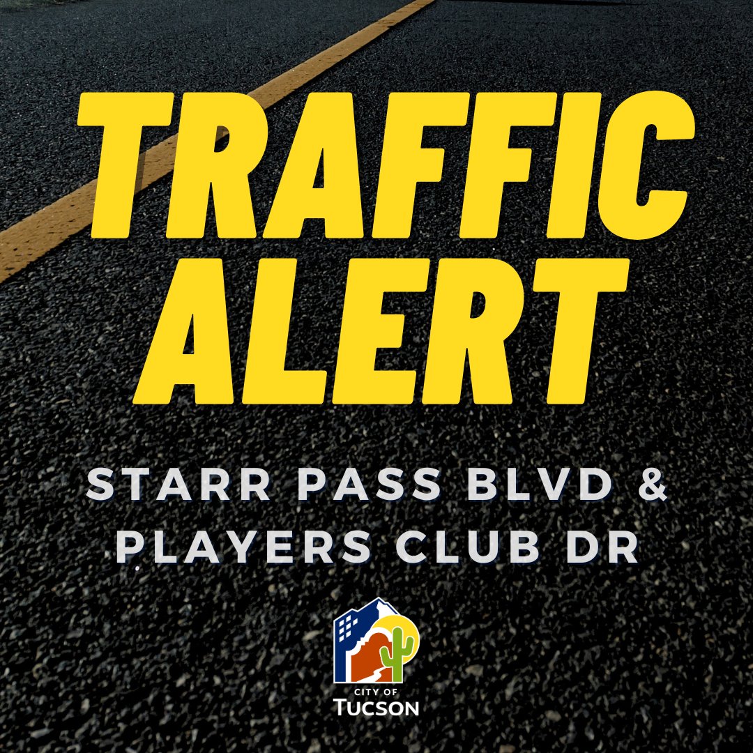 On Monday, Apr. 15, crews are scheduled to begin roadway improvement projects as part of the 5-Year Collector Street Program. 🚧 Starr Pass Blvd - Lost Starr Dr to Tohono Ridge Pl 🚧 Players Club Dr - Starr Pass Blvd to Anklam Rd 🔗 ow.ly/3PCA50RfjoR