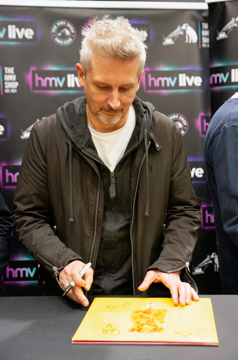 wearejames's tweet photo. Big thanks to everyone that came to see us at the HMV Manchester signing yesterday. It was truly lovely to meet you all. A special shout out to the youngest attendee; Ralph.
The HMV Oxford St signing is on Tuesday 16th, we can't wait to see you there!

📸 @helsphoto https://t.co/zKXpTKUrH7
