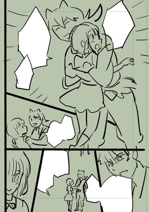 ジュンブラ用むつさに1冊目のネーム出来た!
(完成したとは言ってない) 