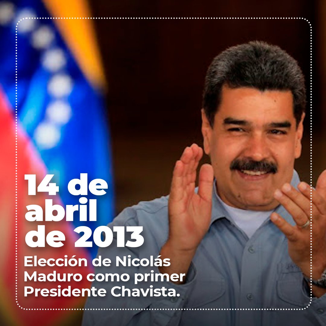 Hace 11 años el presidente @NicolasMaduro fue electo por el pueblo venezolano como el primer presidente chavista. Hoy su lealtad al legado de Chávez es más fuerte que nunca, al igual que su amor y dedicación hacia el pueblo que mira con esperanza hacia el futuro. A pesar de los…