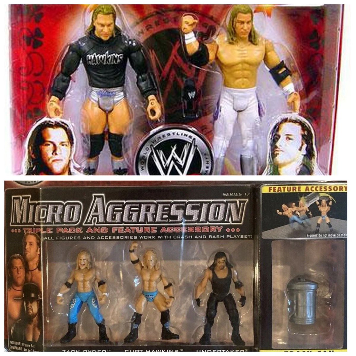 What have been your favorite Curt Hawkins and Zack Ryder figures from their WWE careers?

Something from Jakks? Mattel?

Let us know, as we prepare for their Incarnation of Domination episode coming soon to YouTube.com/@MajorWFPod!

#ScratchThatFigureItch