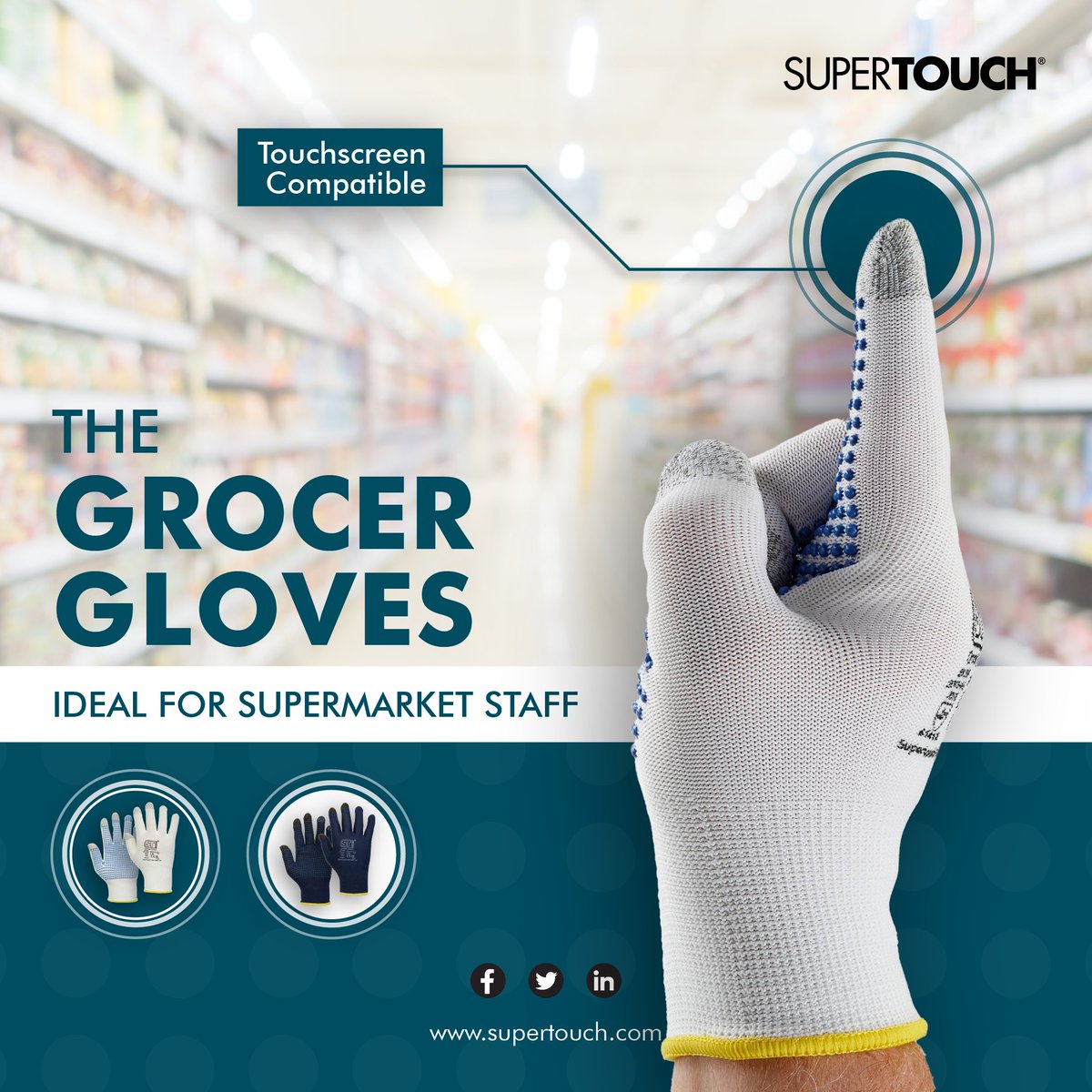 Supertouch_PPE's tweet photo. 𝗣𝗿𝗲𝘀𝗲𝗻𝘁𝗶𝗻𝗴 #𝗚𝗿𝗼𝗰𝗲𝗿𝗚𝗹𝗼𝘃𝗲𝘀 𝗯𝘆 #𝗦𝘂𝗽𝗲𝗿𝘁𝗼𝘂𝗰𝗵: 𝘁𝗵𝗲 𝗽𝗲𝗿𝗳𝗲𝗰𝘁 𝘀𝗼𝗹𝘂𝘁𝗶𝗼𝗻 𝗳𝗼𝗿 #S𝘂𝗽𝗲𝗿𝗺𝗮𝗿𝗸𝗲𝘁 𝗮𝗻𝗱 #W𝗮𝗿𝗲𝗵𝗼𝘂𝘀𝗲 𝘀𝘁𝗮𝗳𝗳!

𝗘𝘅𝗽𝗹𝗼𝗿𝗲 𝗡𝗼𝘄: https://t.co/619PUTxqf4 https://t.co/Kl9mBoDYz3