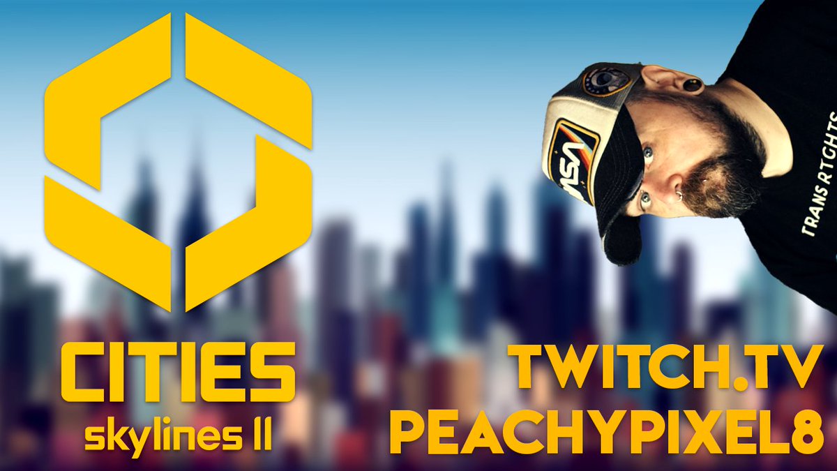 Cities Skylines? more like... uh.. cities... byline... yeah I got nothing 🤷‍♀️🤷🤷‍♂️ ___________ Live now with #citiesskylines2 Twitch > Peachypixel8