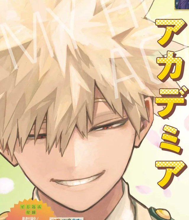 I never gave up hope of seeing Kacchan smiling, not a smirk, not a smug smile, a happy, childish, full of joy smile and I've got so many of them right now 🥺 so blessed. 