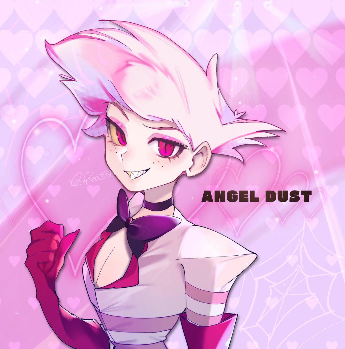 Reo0006's tweet photo. ANGEL DUST🩷🕷
#イラスト #illustration
#ハズビンホテルイラスト
#エンジェルダスト https://t.co/LE4UcBQe1J
