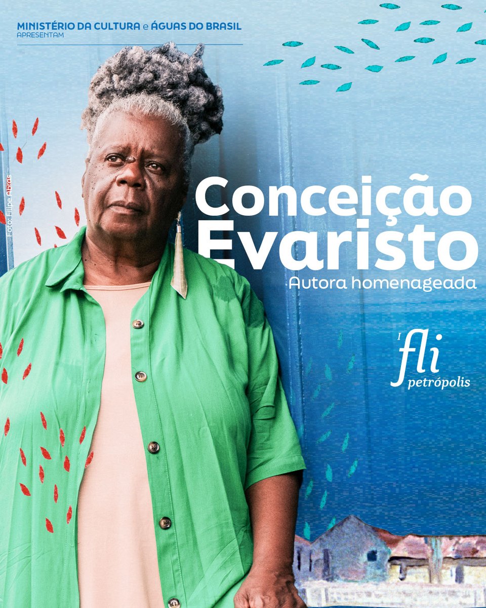 flipetropolis's tweet photo. Conceição Evaristo é uma das Autoras Homenageadas do Flipetrópolis! Conheça sua incrível bibliografia e junte-se a nós nessa jornada literária.✨ Acesse https://t.co/WOfTuTb1cc para mais detalhes! #Flipetropolis https://t.co/t0uAfZlloa