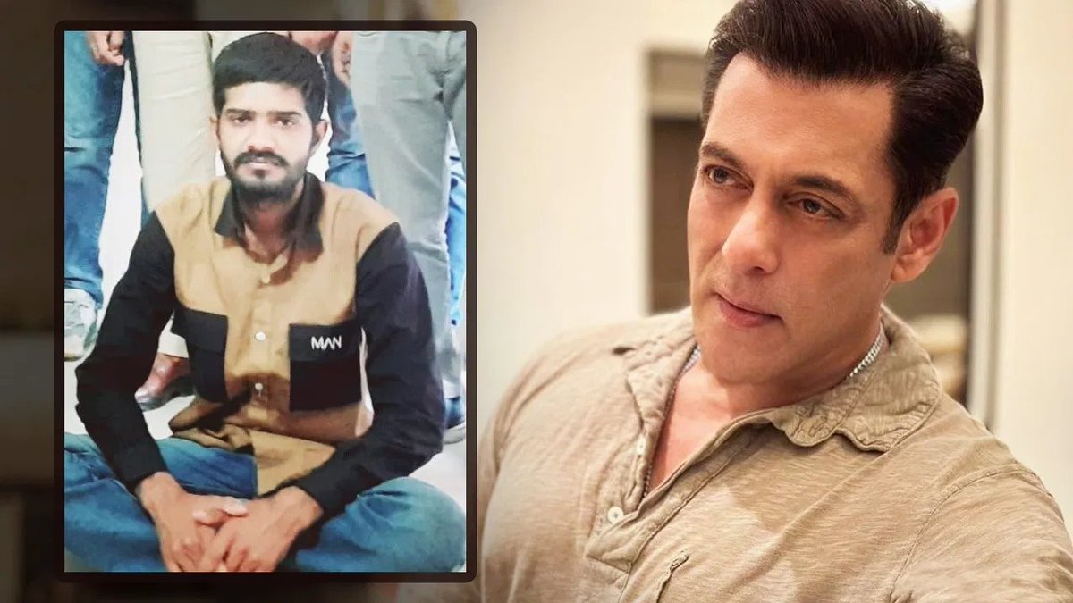 #LawrenceBishnoi brother #AnmolBishnoi is responsible for gun firing at the megastar #SalmanKhan house.

In which kind of world we are living where a person having Y+ security is not safe.

Why #MumbaiPolice is not taking any action against him??

I stand by Salman Khan!!