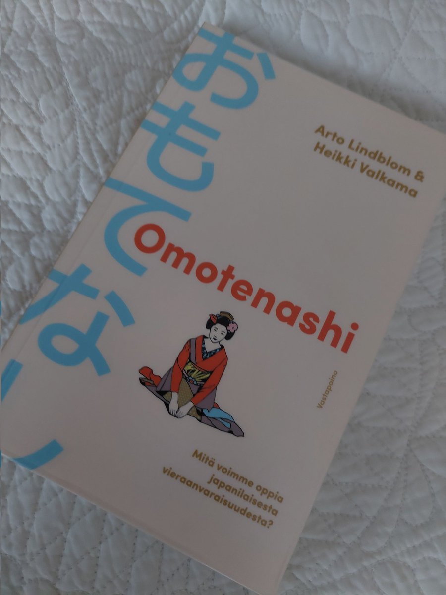 Nyt on tarjolla Japania monesta vähemmän tutusta näkökulmasta: Tokyo Vice teemoina mm. ensimmäinen länsimainen journalisti töissä Japanissa ja yakuza (HBO) Daido Moriyama @valokuvamuseo'ssa ja tämä hieno kotimainen japanilaista vieraanvaraisuutta esittelevä kirja Omotenashi.