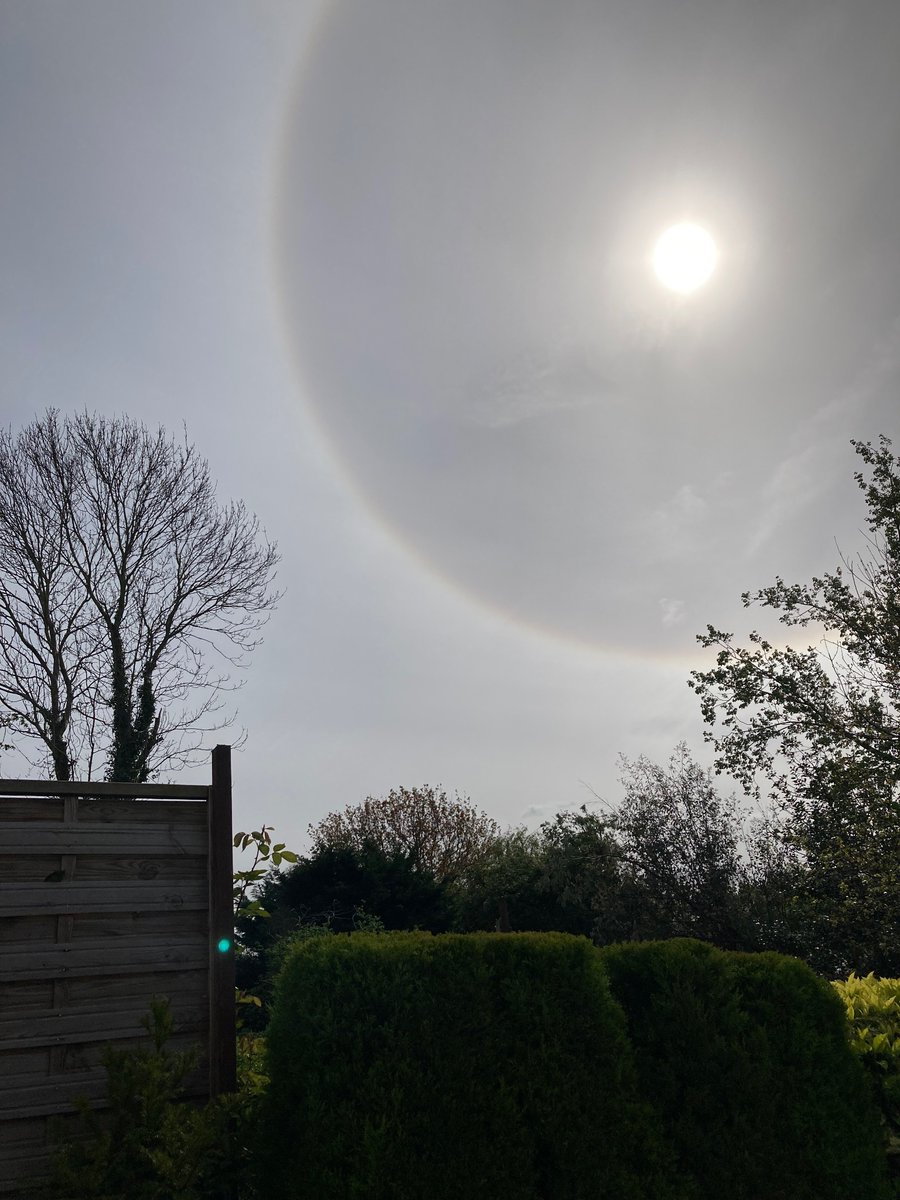 Halo around the sun = End Times. Correct?