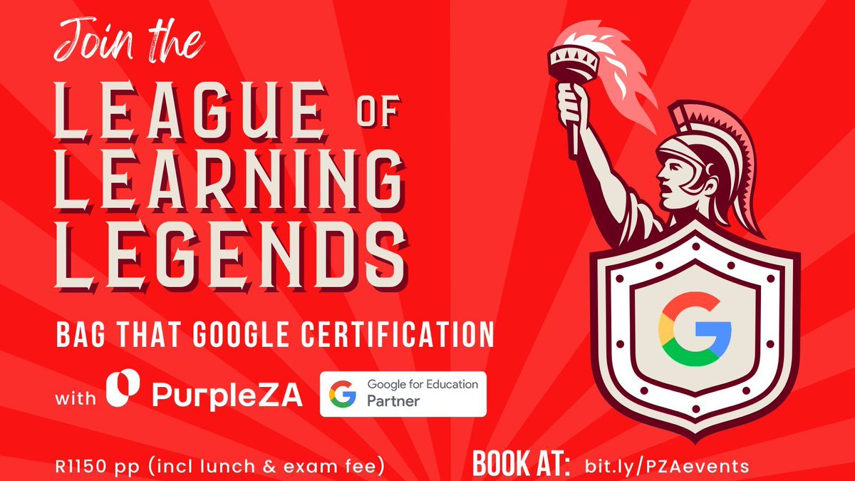 📚💻 Learn how to effectively integrate Google tools and apps to enhance student engagement and streamline your teaching process. 🚀🔍 Don't miss this chance to become a certified Google educator. Register now ➡️ bit.ly/PZAevents🌟💡 #GoogleForEducation #EmpoweringTeachers