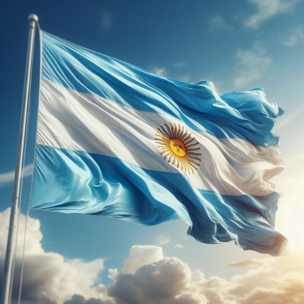 NestorF34478985's tweet photo. #BanderazoVirtual Mi única bandera y por la que daría la vida. PAZ para Argentina y el mundo. https://t.co/WlULS4sdkz