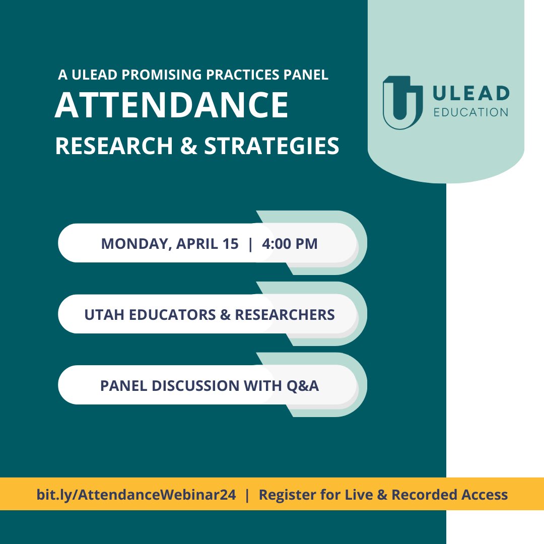 ULEAD Education tweet media