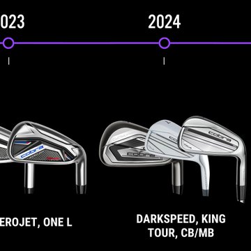 clubchampmedia's tweet photo. (Post 3/3) We know @cobragolf makes "Bracket Winning" quality drivers, but what about their irons? Today we take a look at Cobra's irons since 2012! Which ones have you tried?
#Cobra #CobraGolf #BracketWinner #IronTimeline #CobraIrons #2024DriverBracket #IronComparison https://t.co/f50pwN6eUW