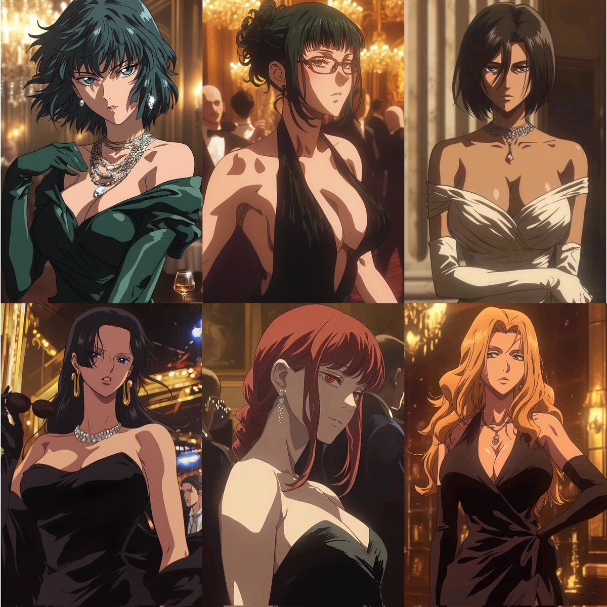 _dead25's tweet image. Female Anime Characters and how they would dress for Prom Night

[ A Thread 🧵]