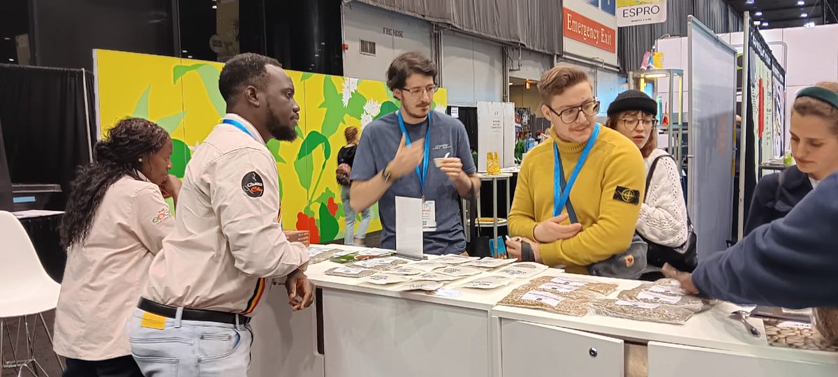 UCDA in partnership with @PSF_Uganda is showcasing Uganda's Specialty & fine coffees at the @SpecialtyCoffee Expo in Chicago, Illinois. The expo hosts over 300 exhibitors, including producers, equipment manufacturers, associations, & institutes from the coffee industry worldwide.