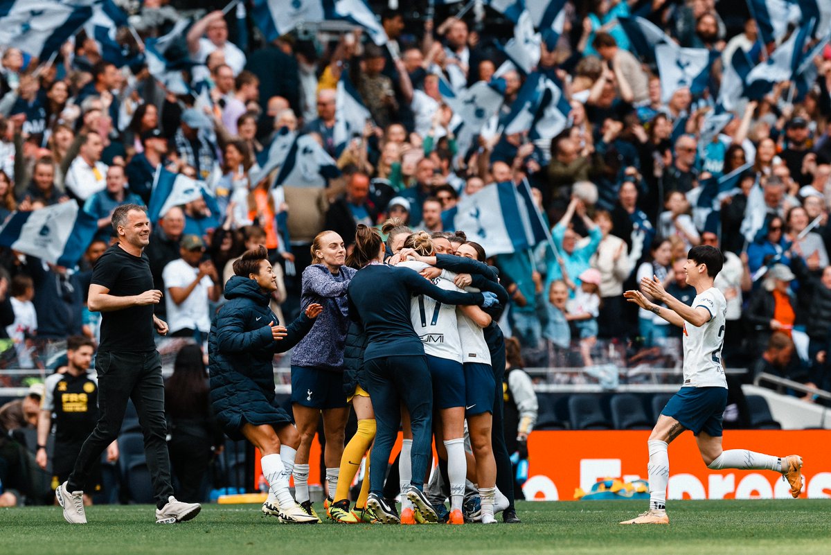 History made at <a href="/SpursStadium/">Tottenham Hotspur Stadium</a> 🤍