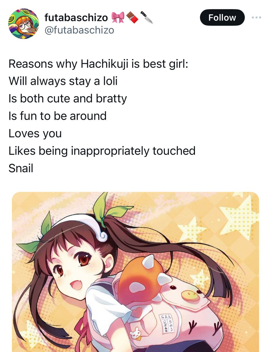 Monogatari Struggle Posts (@monogatarisussy) on X