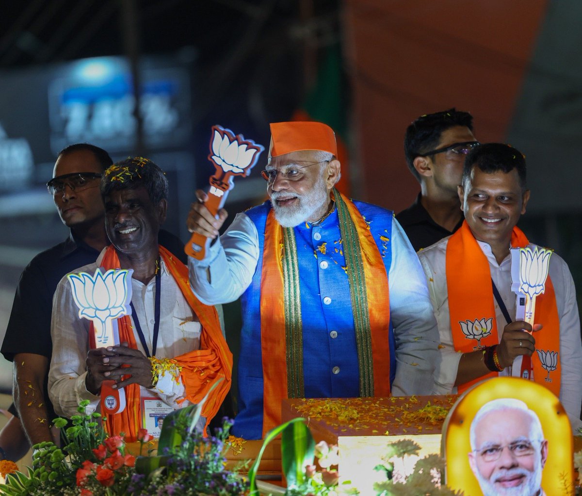 Our beloved pm shri @narendramodi ji in namma kudla 🙏🏻 #mangaluru #DakshinaKannada