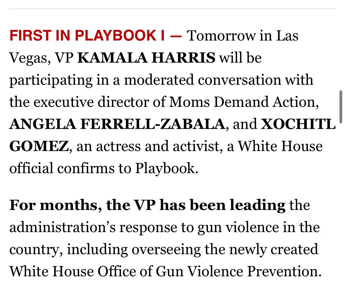 So honored and excited to be having this conversation tomorrow with @VP Harris!