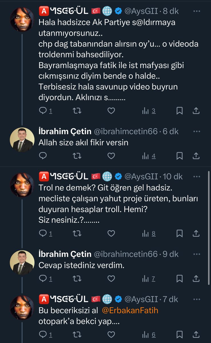 Sen hangi hakla bu dili kullanırsın AK partililere, @ErbakanFatih @rprefahpartisi !tinize sahip çıkın. Kapınıza bağlayın…..