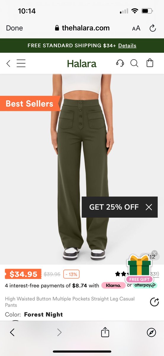 Asking for a friend! I see these pants all over my social media and wondering if they are as good as everyone claims they are. As a teacher they seem like they would make a great addition to my wardrobe for the spring. Any <a href="/thehalara/">Halara</a>  wearers out there? #TEACHers