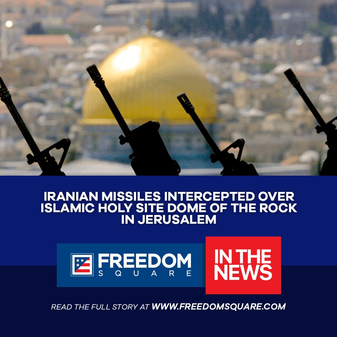 FreedomSquareUS's tweet image. Israel intercepted missiles over one of Islam’s holiest sites, the Dome of the Rock, during the attack launched by the Iranian regime this weekend.

Read more at:
vist.ly/x289

Source: Breitbart
 
#FreedomLivesHere #FreedomSquare #freedom #wethepeople
