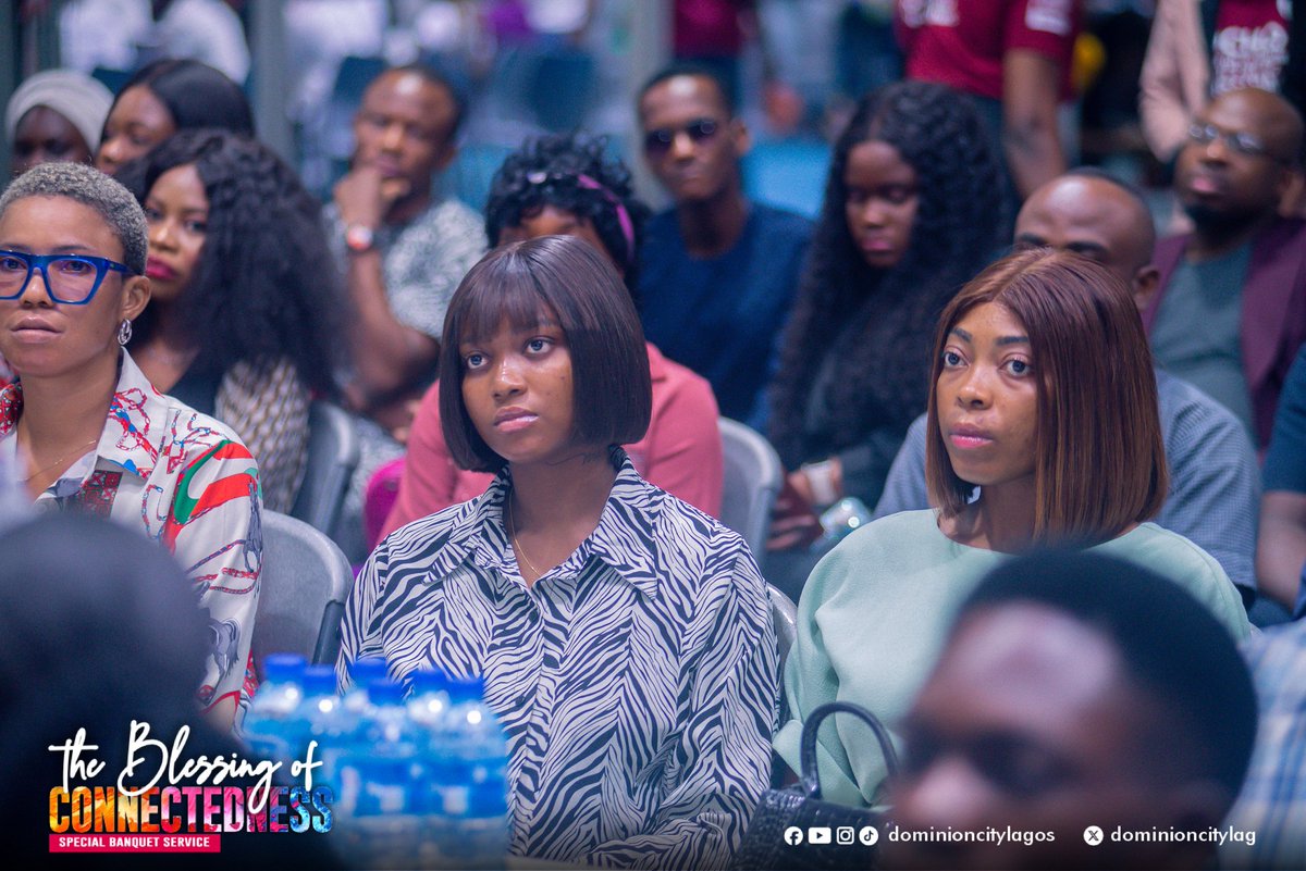 dominioncitylag's tweet photo. “You can’t love God and not show love to the people around you.”
Today we were encouraged to be intentional in connecting with people, building relationships, and interceding for one another in the place of prayer.
Sermon By: Pastor @sholaolapade
#DCLagosHq #BanquetService https://t.co/eJMIHPFfLi