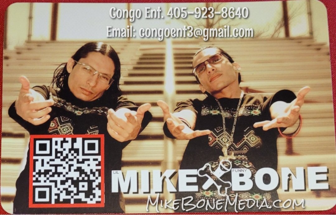 @IndigenousCon @FAMokMuseum 🙋🏾‍♀️ Today is the last day to stop by and see Ya Boiz, ☆ Lil Mike & FunnyBone ☆ Booth #22 in the Artist Alley at this event‼️🤗 Get signed posters, CDs & Official MIKE BONE Merch while supplies last! 🫶🏾 Thank-You for your Love & Support, From all of us at: 💯…