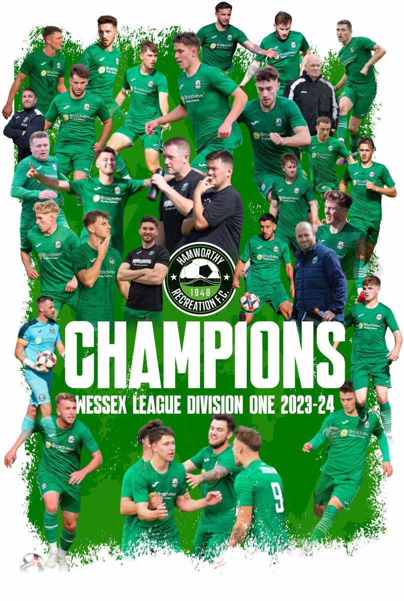 Ham_RecFC's tweet photo. 𝐋𝐄𝐀𝐆𝐔𝐄 𝐓𝐀𝐁𝐋𝐄 | 🏆

The league table after yesterday's results. Confirming us as champions of the @WessexLeague Division One. https://t.co/gOzPaXFThv