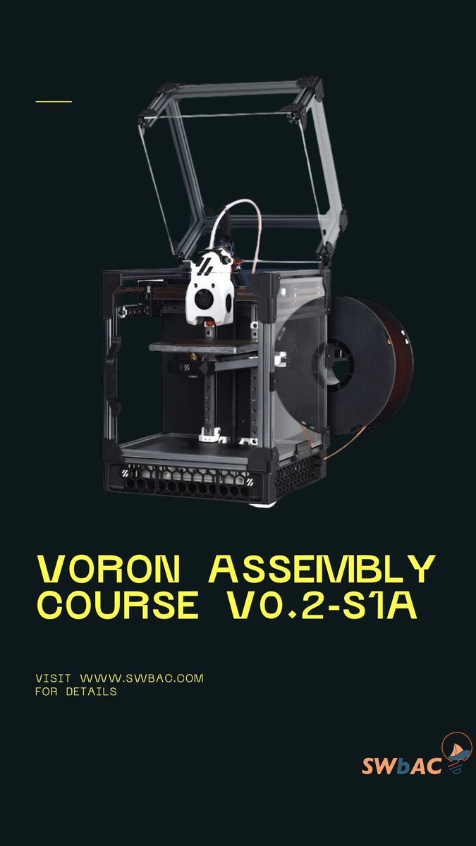 Voron Assembly Course 

Register now ✨

#swbac 

swbac.com/product/voron-…