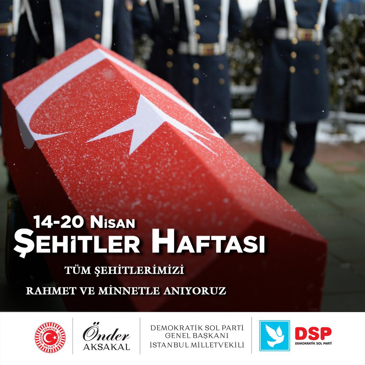 Milletimizin bağımsızlığı ve güvenliği için canlarını, düşünmeden feda eden Aziz Şehitlerimizi rahmet ve minnetle anıyorum. #ŞehitlerHaftası #MinnetleAnıyoruz