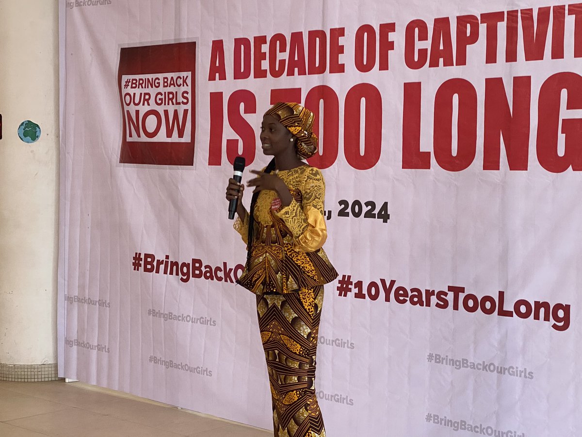 Grace Dauda, one of the 82 #ChibokGirls rescued in June 2017 speaks about the Chibok Schoolgirls Foundation that they have set up to assist each other. #BBOG