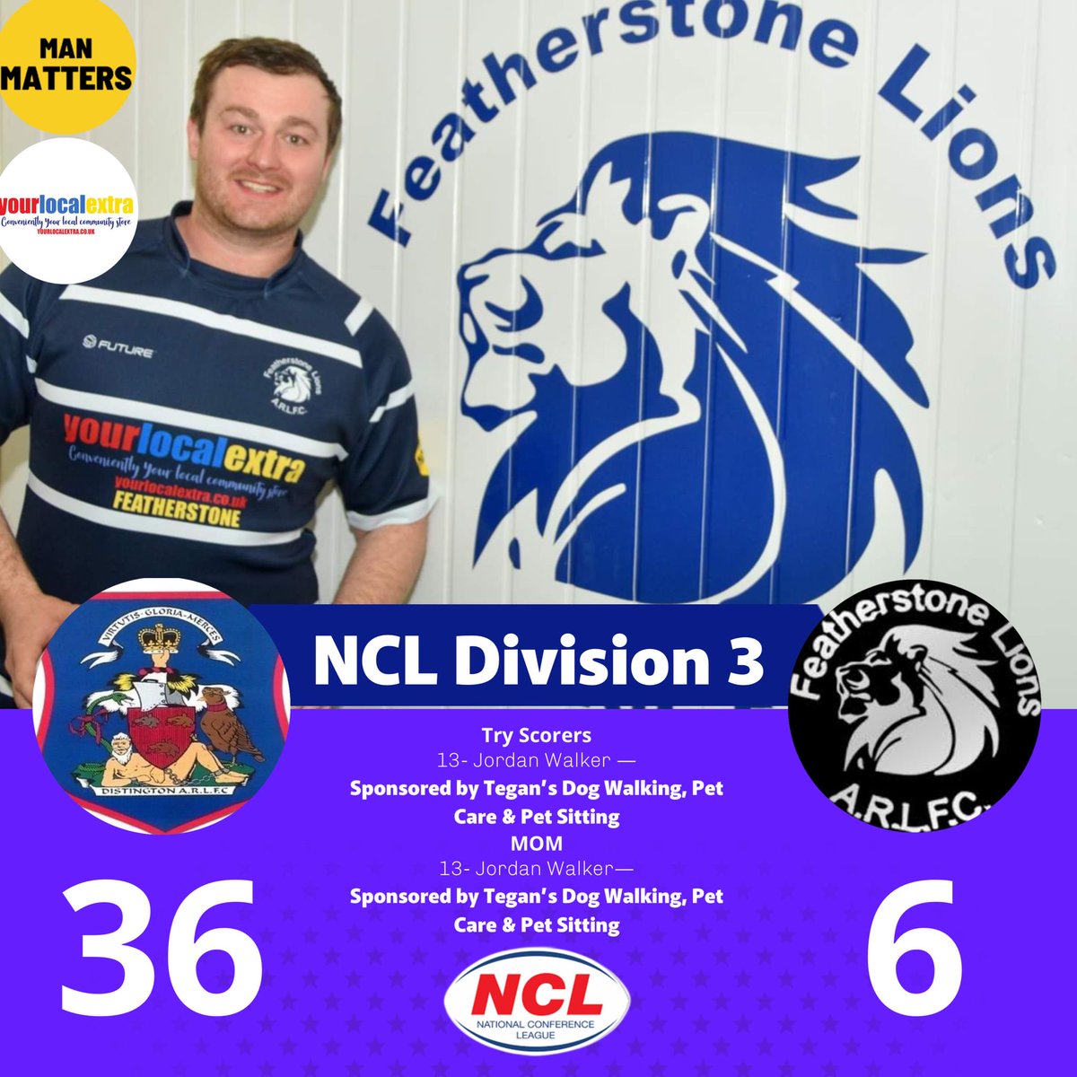 FevlionsOA's tweet photo. Yesterday we went down to a strong Distington side. Loose Forward Jordan Walker picking up the man of match award 🦁🔵⚪️ https://t.co/9etzEkRYGo