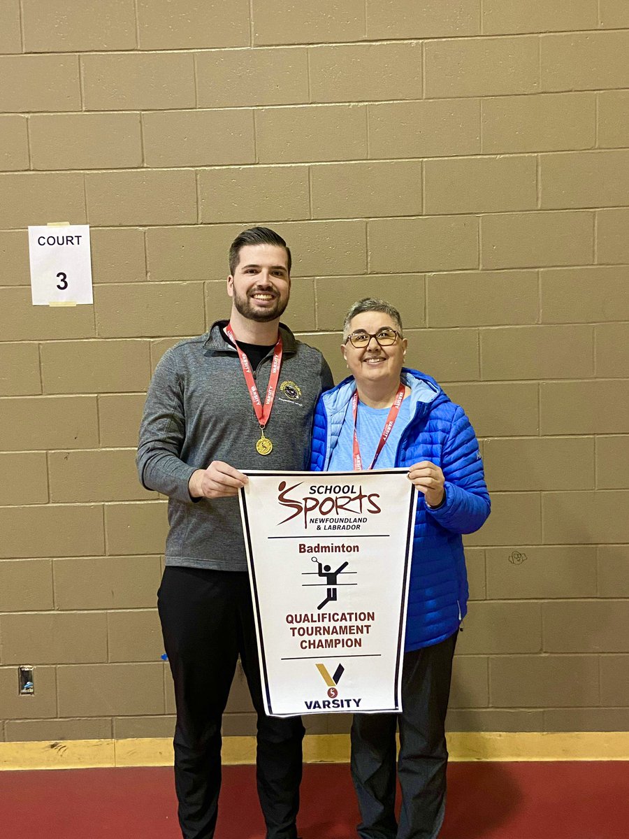 rtobin01's tweet photo. Badminton Regional Champions!! Provincials in May! Such a proud coach. Go Eagles go!!! π¦
πΈ @NLA_School17 https://t.co/dqyDC3kNo9