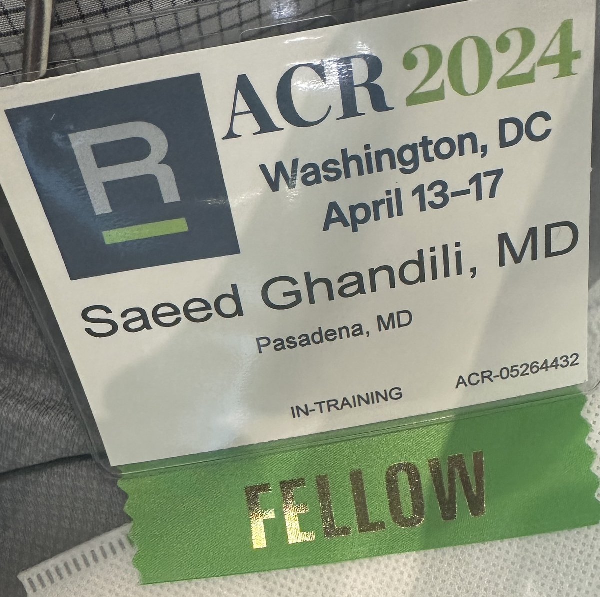 Saeed Ghandili, MD (@ghandili) on Twitter photo If you’re here too, let’s meet.
<a href="/RadiologyACR/">American College of Radiology</a>
<a href="/ACRRFS/">ACR RFS - We've Moved! Follow @RadiologyACR.</a>
#ACR2024 🩻☢️ If you’re here too, let’s meet.
<a href="/RadiologyACR/">American College of Radiology</a>
<a href="/ACRRFS/">ACR RFS - We've Moved! Follow @RadiologyACR.</a>
#ACR2024 🩻☢️