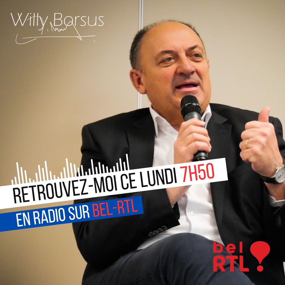 🎤 Je vous donne rendez-vous demain à 7h50 sur bel RTL avec Martin Buxant pour parler de l'actualité politique et économique 📻 @BelRTL @Le_Bux