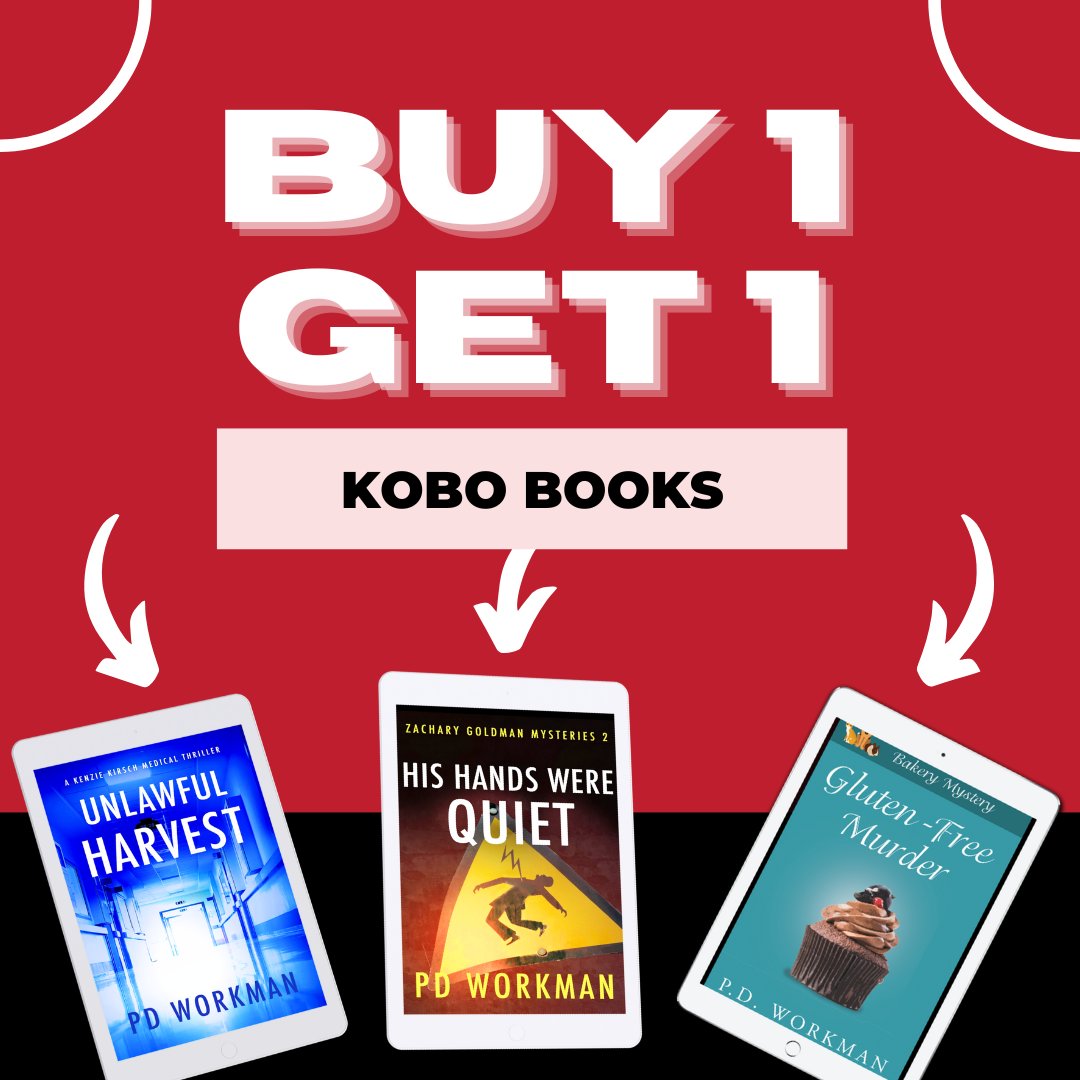 🏥 Join Dr. Kenzie Kirsch on a thrilling journey in 'Unlawful Harvest' as she delves into the dangerous world of transplant tourism. Buy one, get one free! #KoboBOGO #kobo #medicalthriller #suspense #thriller vist.ly/x29v