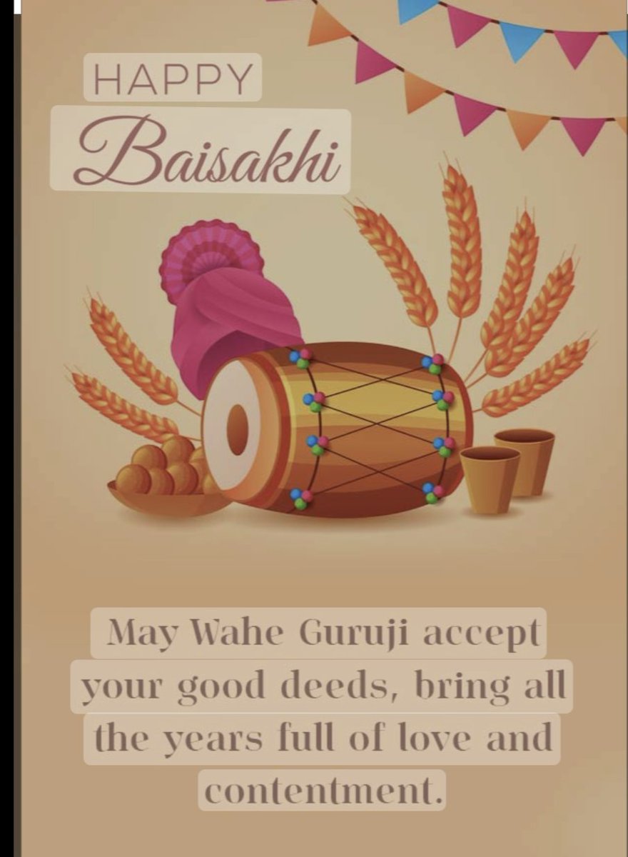 NewPlayland's tweet image. Happy Vaisakhi !