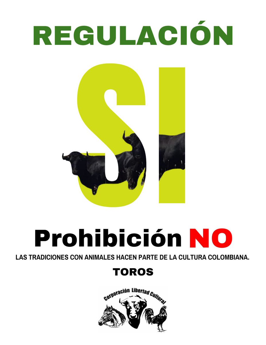 <a href="/DCoronell/">Daniel Coronell</a> <a href="/DanielSamperPi/">Daniel Samper Pizano</a> <a href="/DanielSamperPi/">Daniel Samper Pizano</a> Cuanta verdad, aquí somos unos jóvenes enamorados profundamente de la tauromaquia y solo nos queda por decir, gracias por explicar y atreverse a hablar en un país donde te tildan, rechazan y hasta amenazan por pensar diferente👏🏻 #RegulacionSiProhibiciónNo