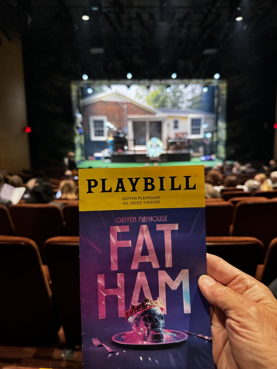 If you’re in LA.⁦ It’s the broadway cast. Just sayin…⁦@GeffenPlayhouse⁩