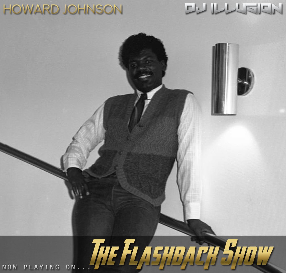 DJILLUSION81's tweet photo. Playing right now on The Flashback Show Howard Johnson "Say You Wanna"
@neonradio @hojomusic 
#Theflashbackshow #howardjohnson 
#80selectrofunk #80soul 
#djillusion #1982 https://t.co/vPPtIh7BYl