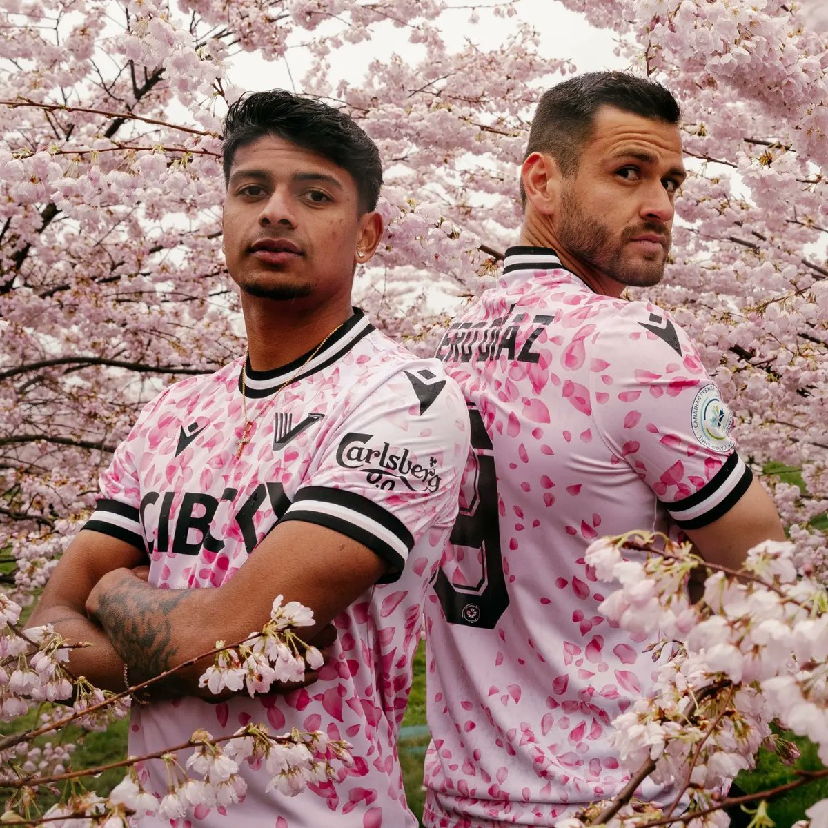 Inspired by the natural beauty of Vancouver’s cherry blossoms trees and launched in recognition of the nationwide Pink Shirt Day campaign, Canadian Premier League side Vancouver FC have revealed their new alternate strip for 2024 from Macron. The Cherry Blossom Kit design is…