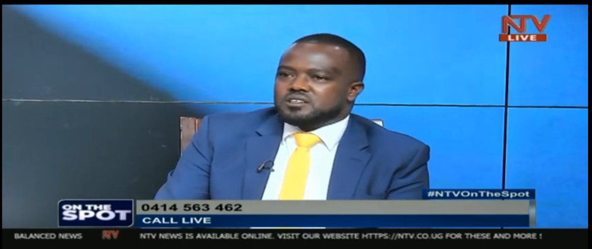 4: At the height of #COVID_19, when travel & #workshops were scarapped, the gov't was able to save upto UGX 5 trillions. We need to go back and prioritise, and have a NEEDS-based #budget.

Parasphrased - Anderson Burora. 
#Uganda #NTVOnTheSpot #Corruption