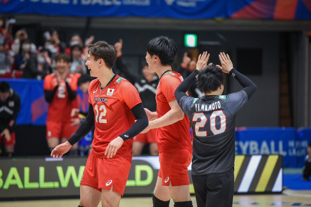 2023.6.10 日本ガイシホール

#VNL2023
#大塚達宣 選手
#髙橋藍 選手
#山本智大 選手